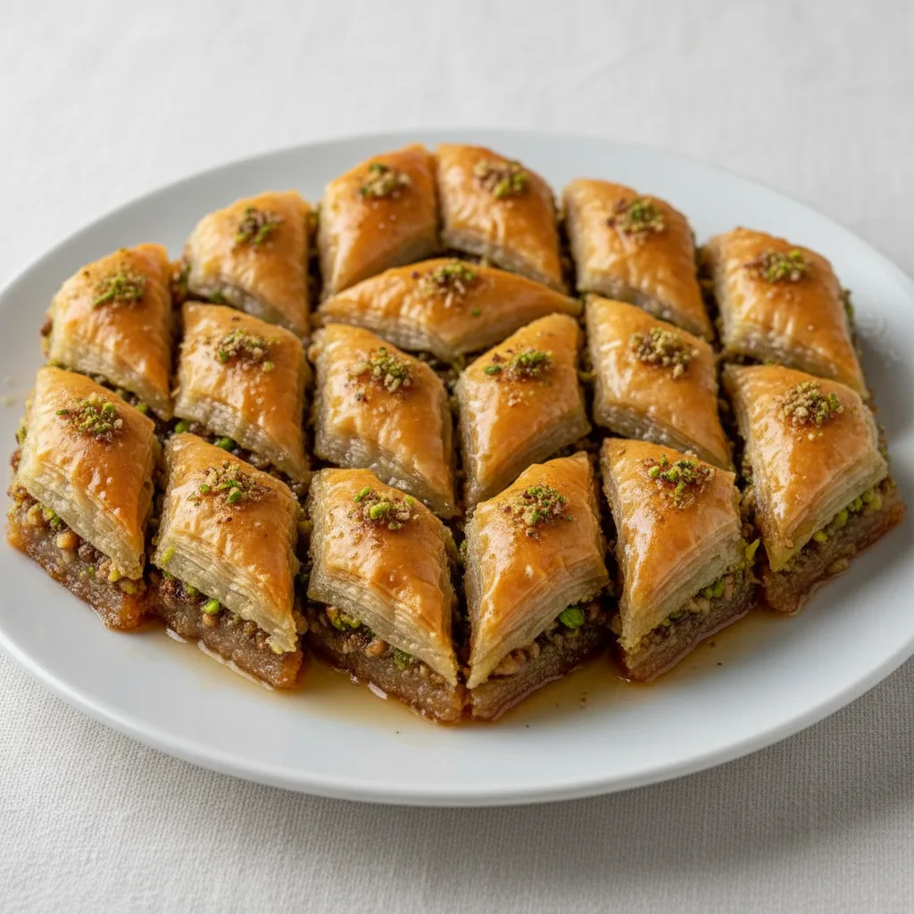 Turkish Baklava Platter