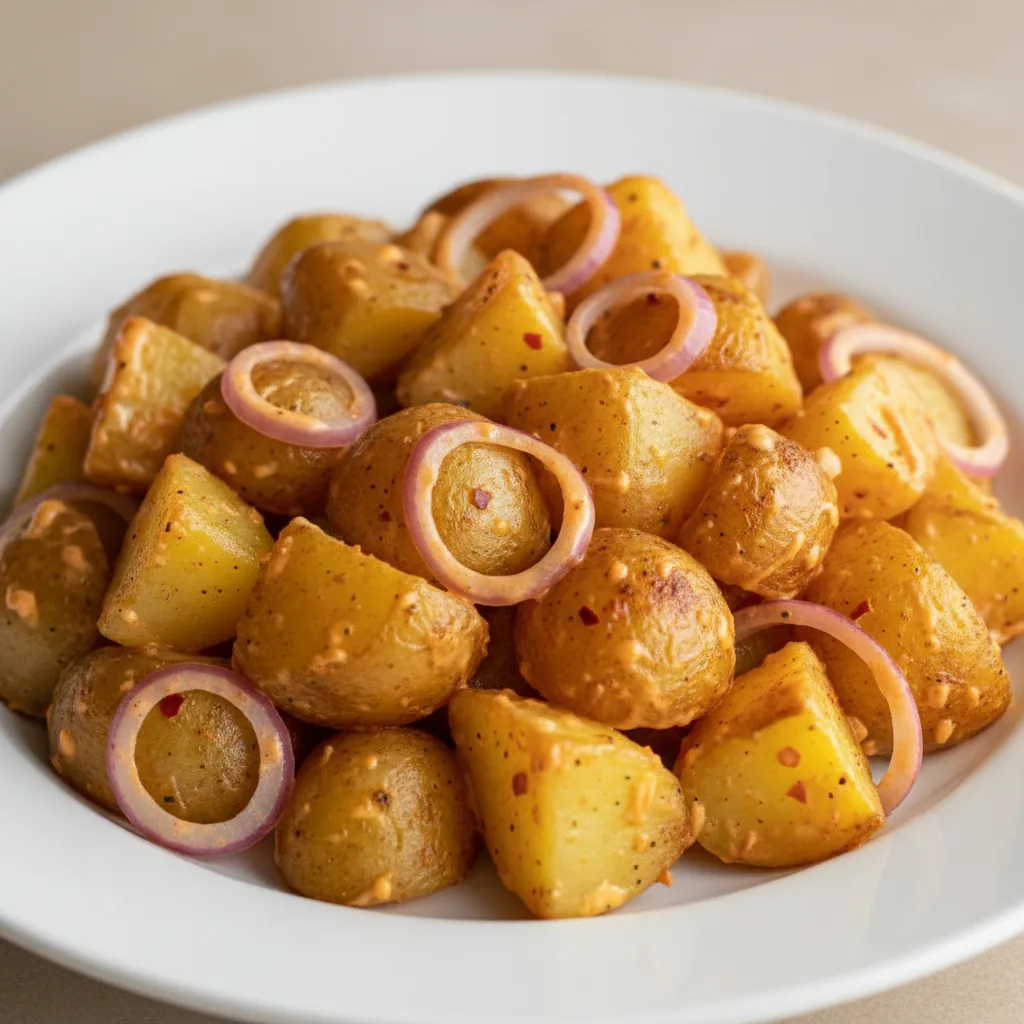Roasted Spicy Potato Salad