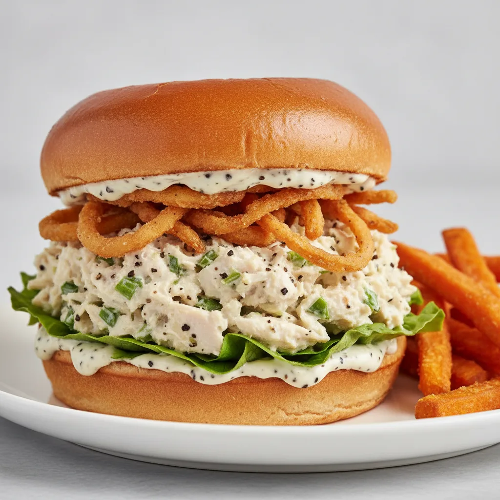 Chicken Salad Sandwich with One Side Chicken Salad Sandwich with One Side