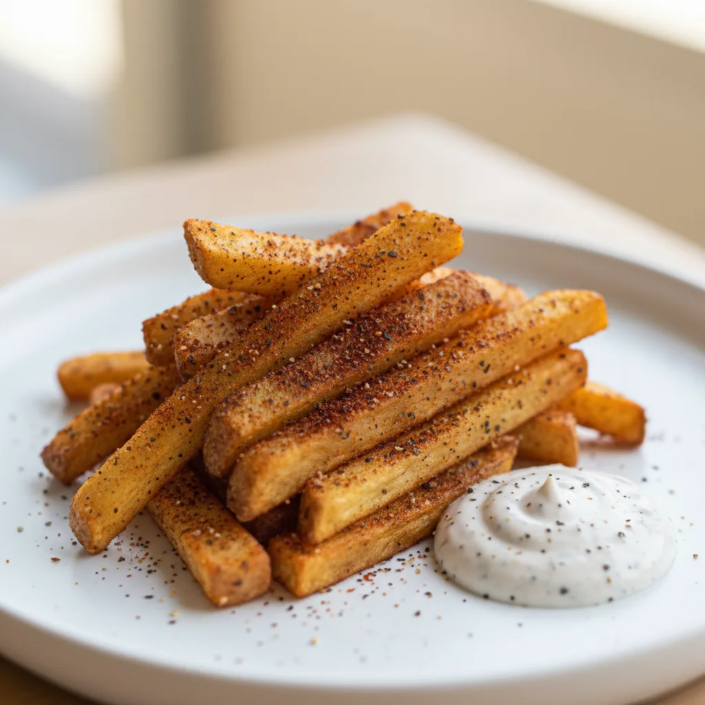 Blackened-Chili Spiced Fries Blackened-Chili Spiced Fries