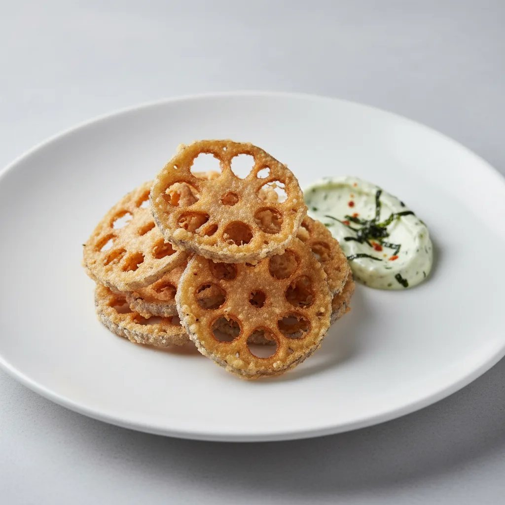 Deep Fried Lotus Root Deep Fried Lotus Root
