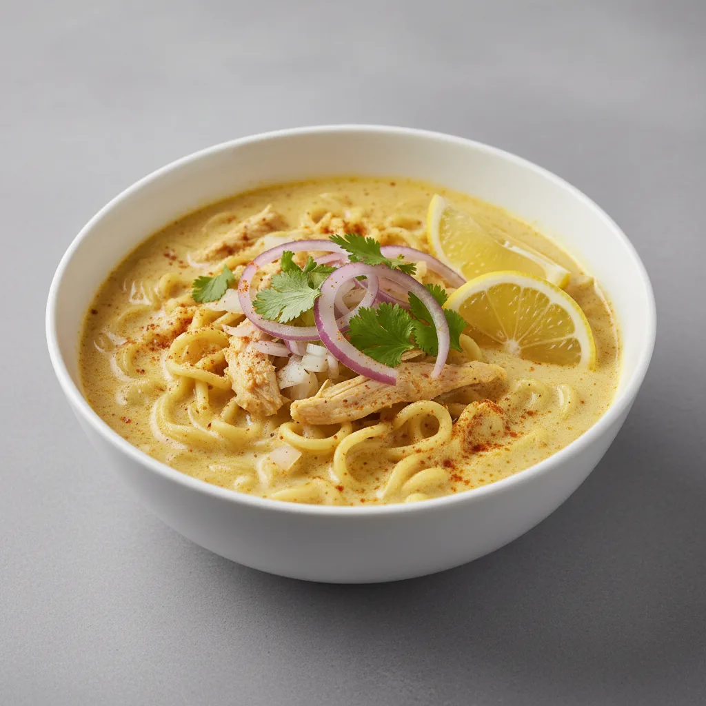 Ohn-no Khao Swe (Coconut Noodle Soup) Ohn-no Khao Swe (Coconut Noodle Soup)