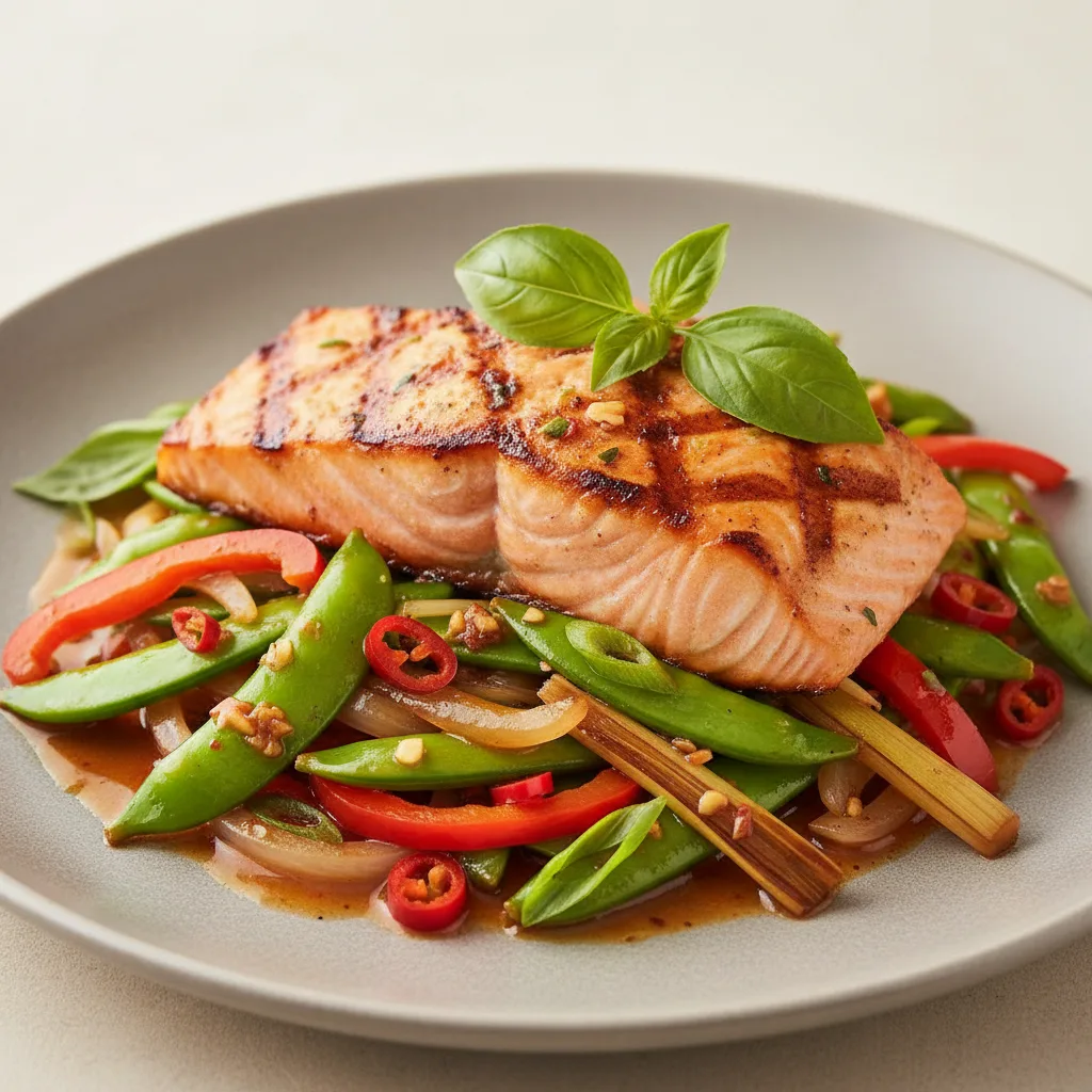 Salmon Lemongrass Fusion Salmon Lemongrass Fusion