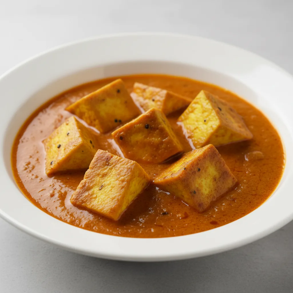 Yellow Tofu with Red Curry Yellow Tofu with Red Curry