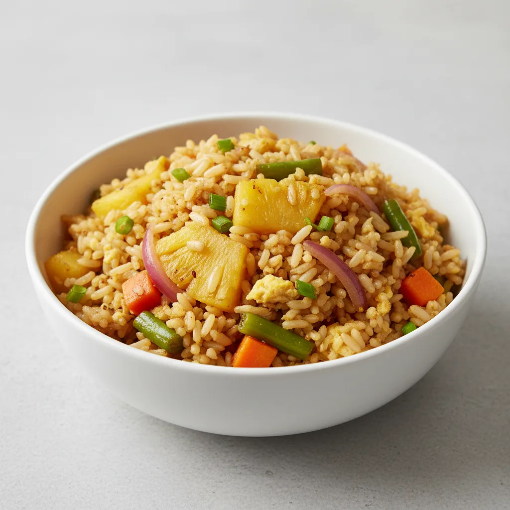 Brown Rice with Pineapple Fried Rice Brown Rice with Pineapple Fried Rice