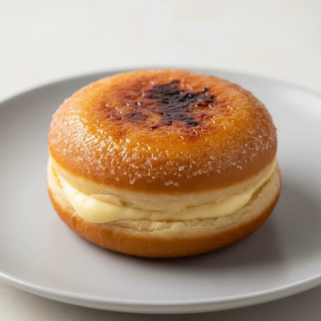 Creme Brulee Donut Creme Brulee Donut