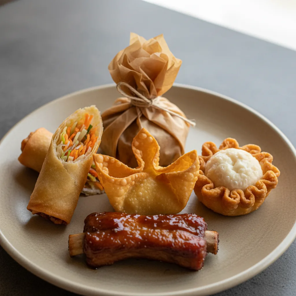 Pu Pu Platter for One Pu Pu Platter for One