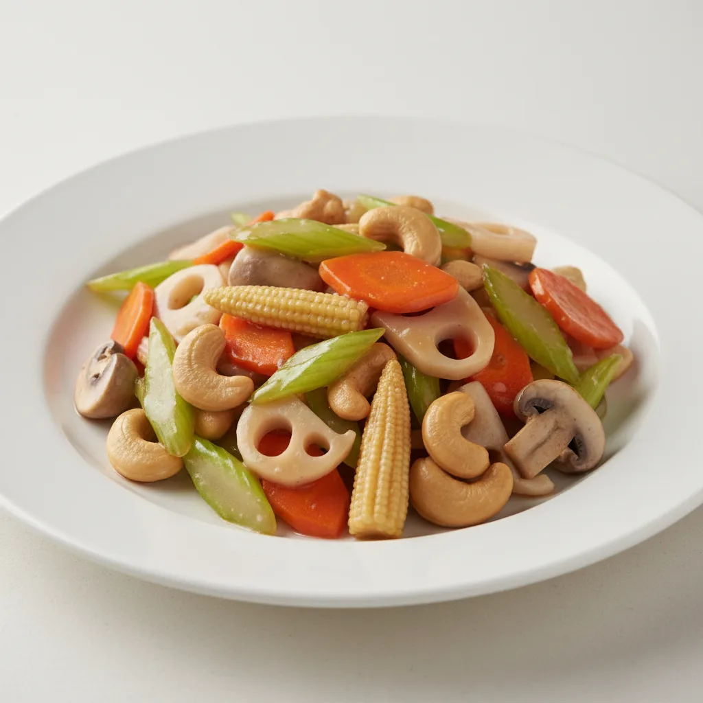 Cashews with Mixed Vegetables Cashews with Mixed Vegetables