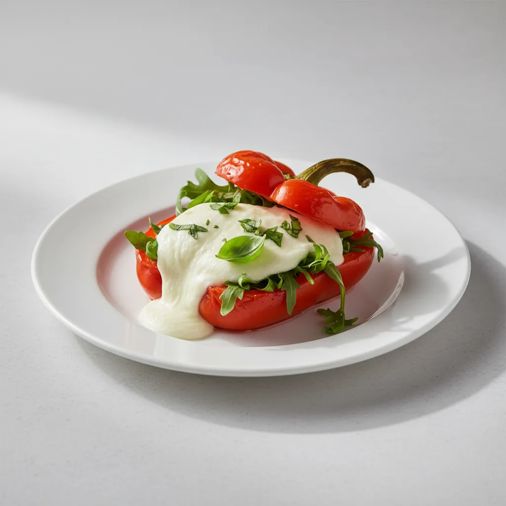 Stuffed Roasted Red Pepper