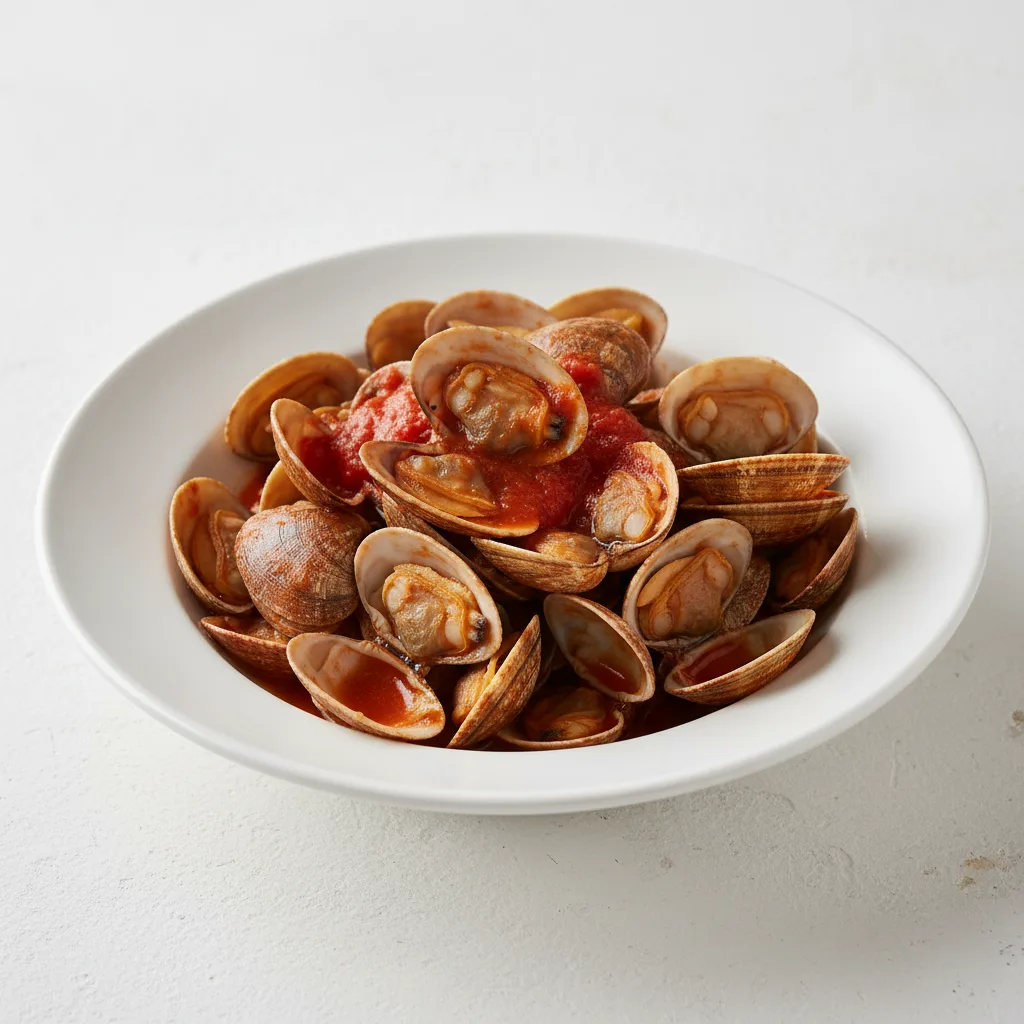 Clams Alla Capri with Red Sauce