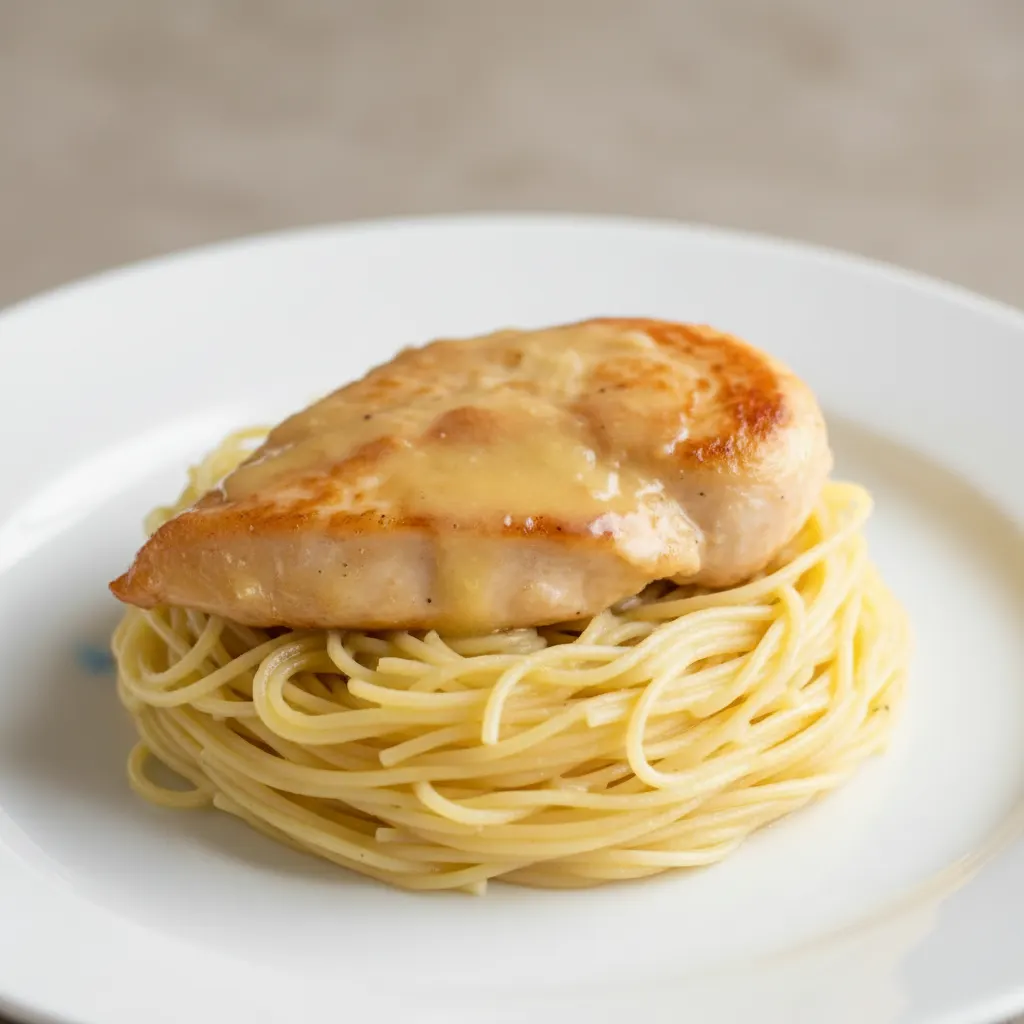 Pollo Limone with Angel Hair Lemon