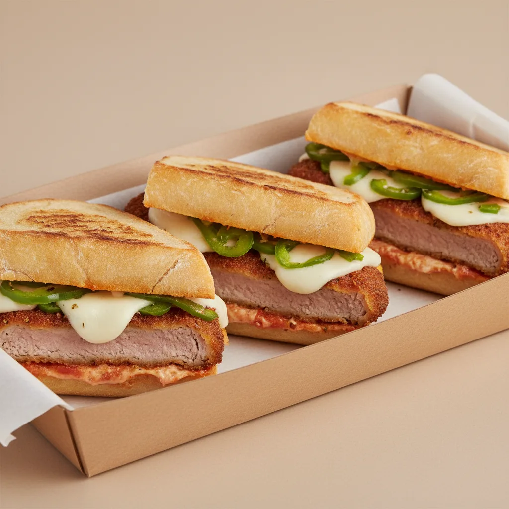 Veal Cutlet Panini Tray