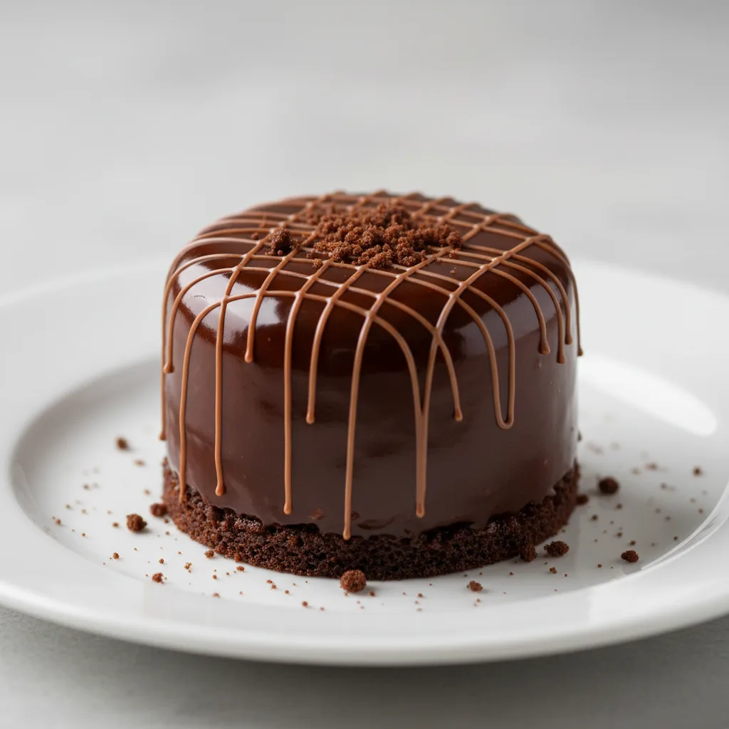 Individual Dark Chocolate Mousse Individual Dark Chocolate Mousse