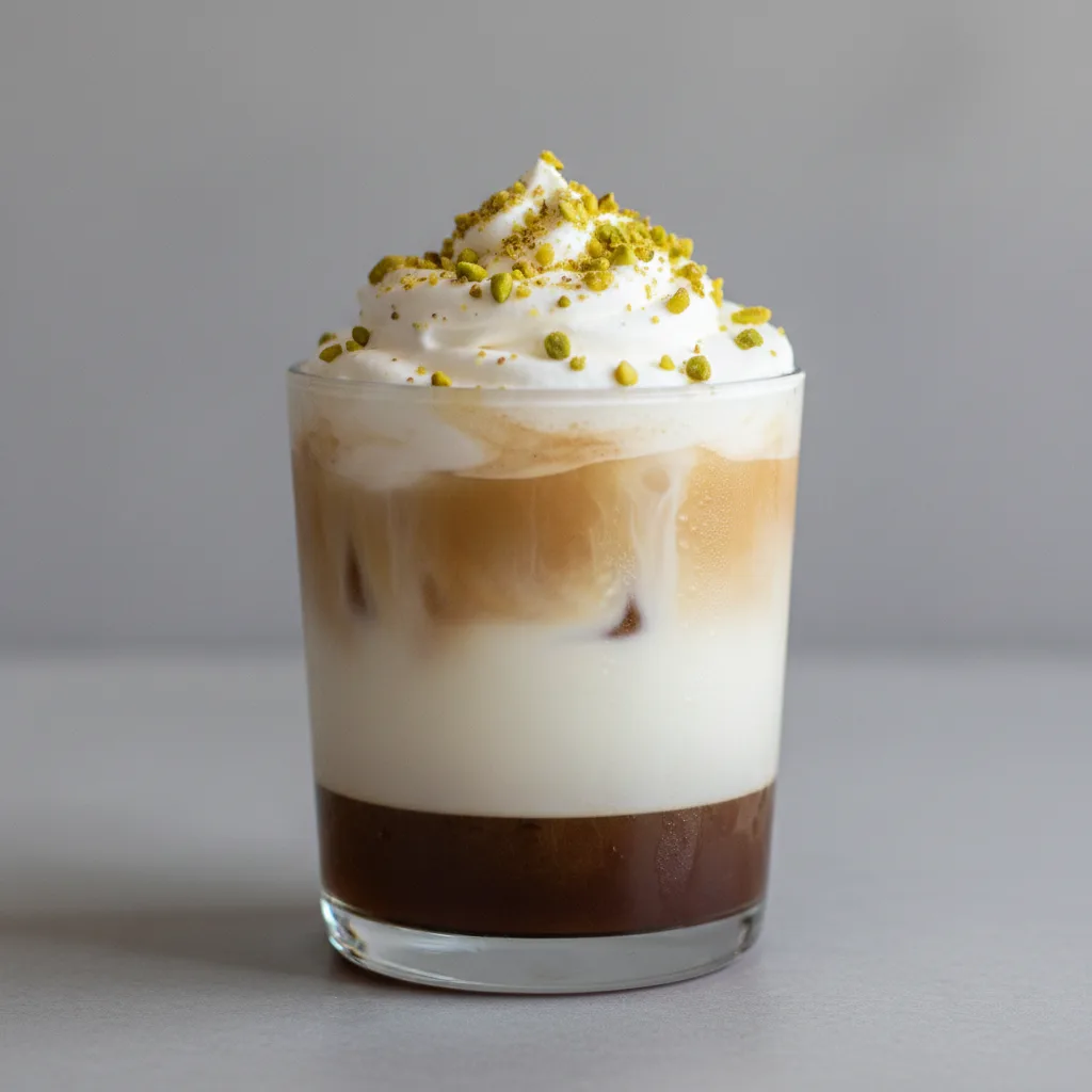 Pistachio Iced Latte Pistachio Iced Latte