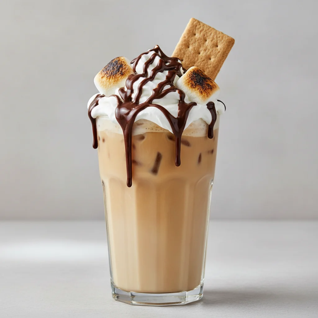 S'mores Iced Latte S'mores Iced Latte