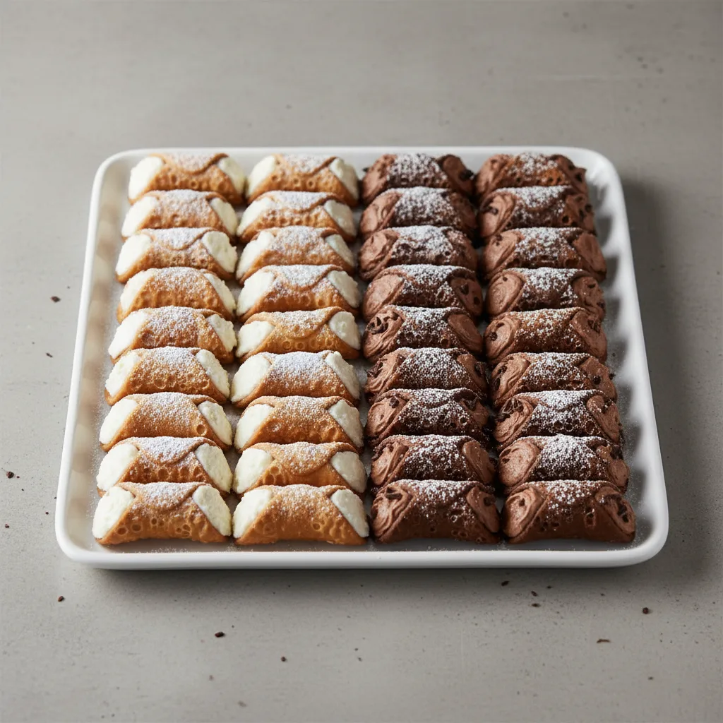 Miniature Cannoli Tray Miniature Cannoli Tray