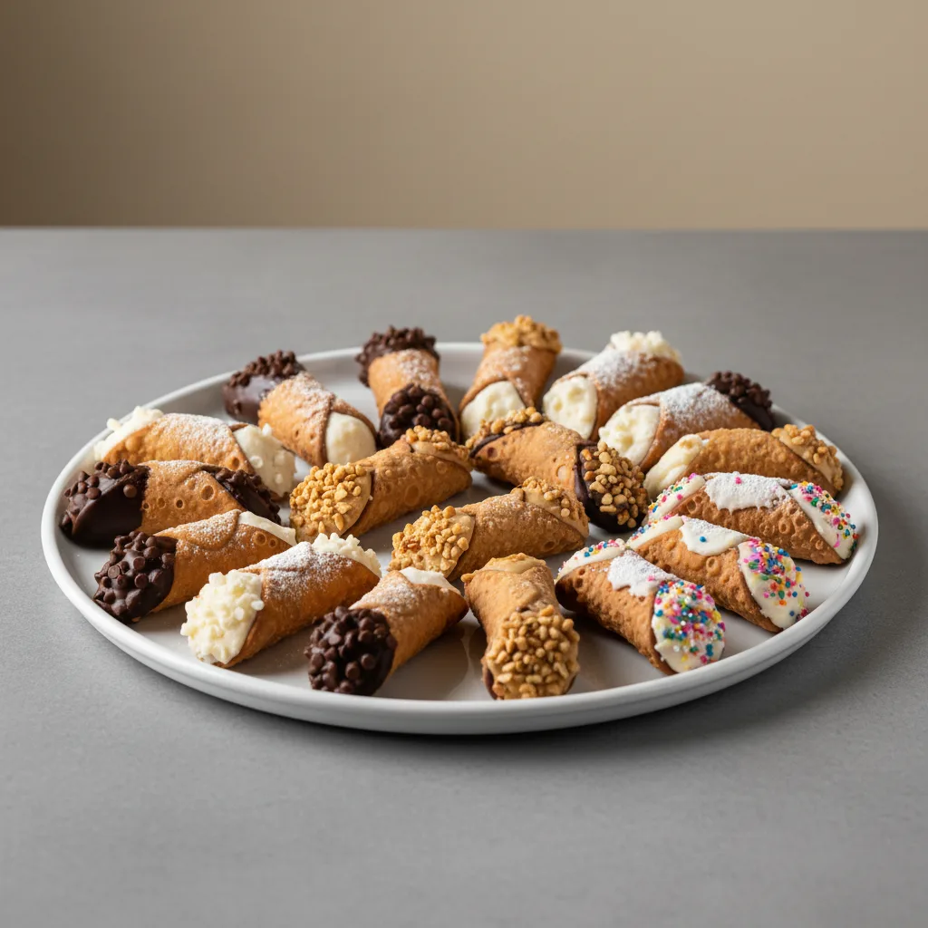 Premium Cannoli Tray Premium Cannoli Tray