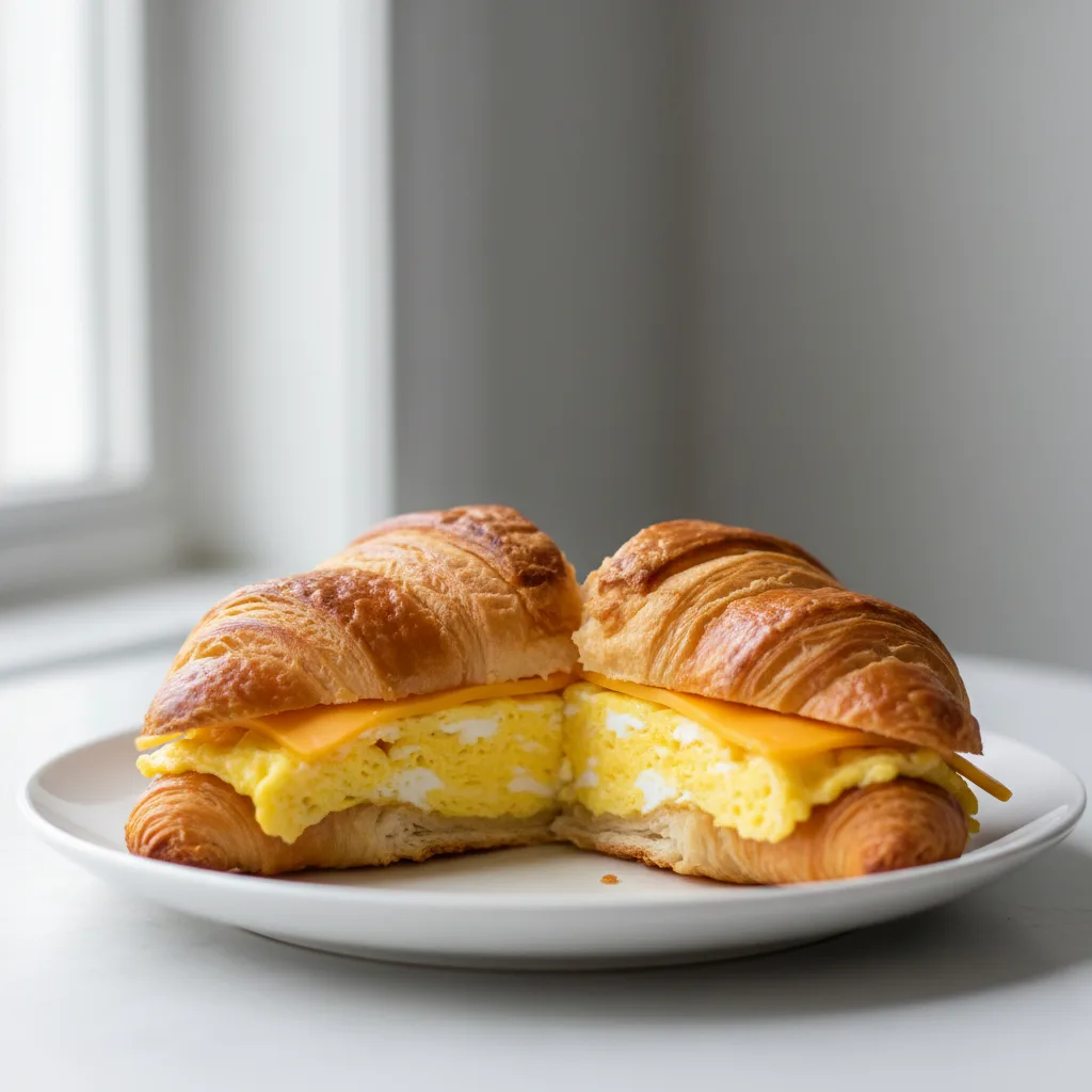 Croissant Egg and Cheese Croissant Egg and Cheese