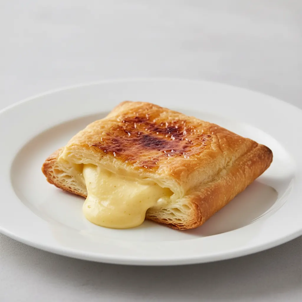 Creme Brulee Pastry Pocket Creme Brulee Pastry Pocket