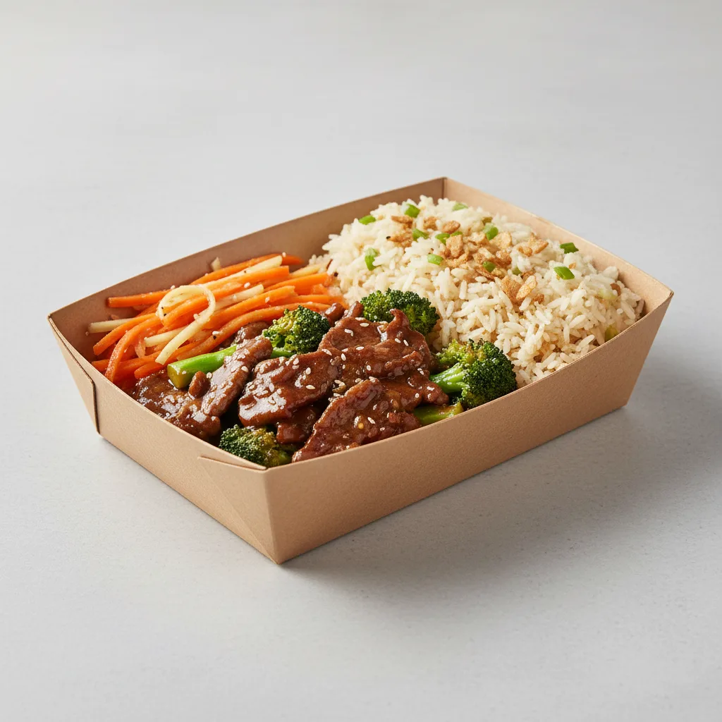 Beef and Broccoli Bowl Boxed Lunch