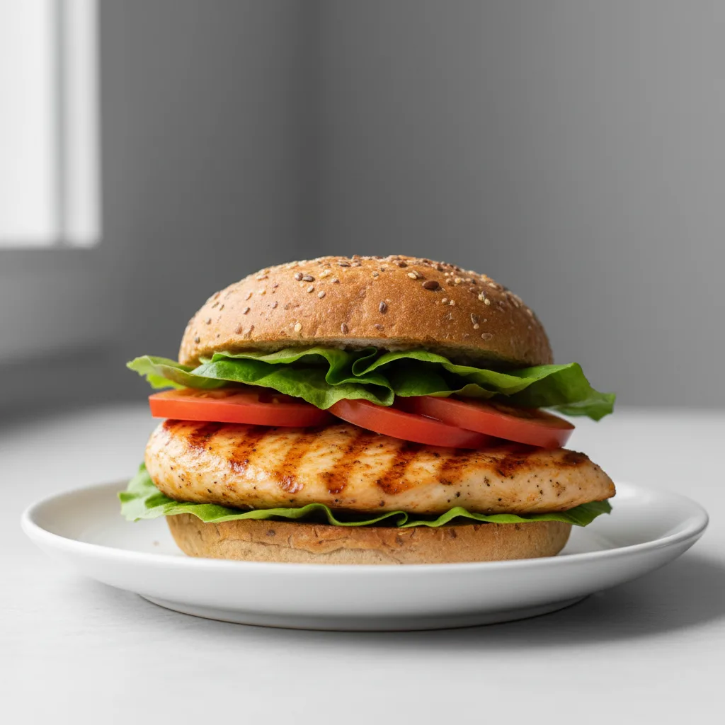 Grilled Chicken Sandwich Meal Grilled Chicken Sandwich Meal