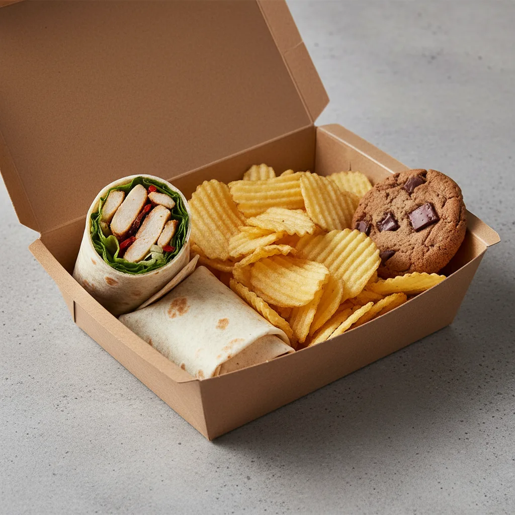 Spicy Cool Wrap Box Meal Spicy Cool Wrap Box Meal