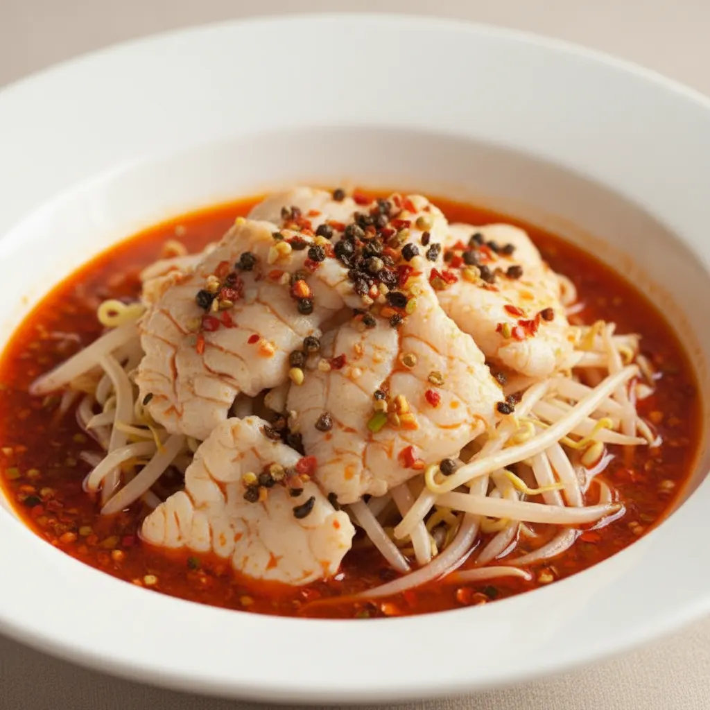 Fish Fillet in Szechuan Chili Oil Fish Fillet in Szechuan Chili Oil