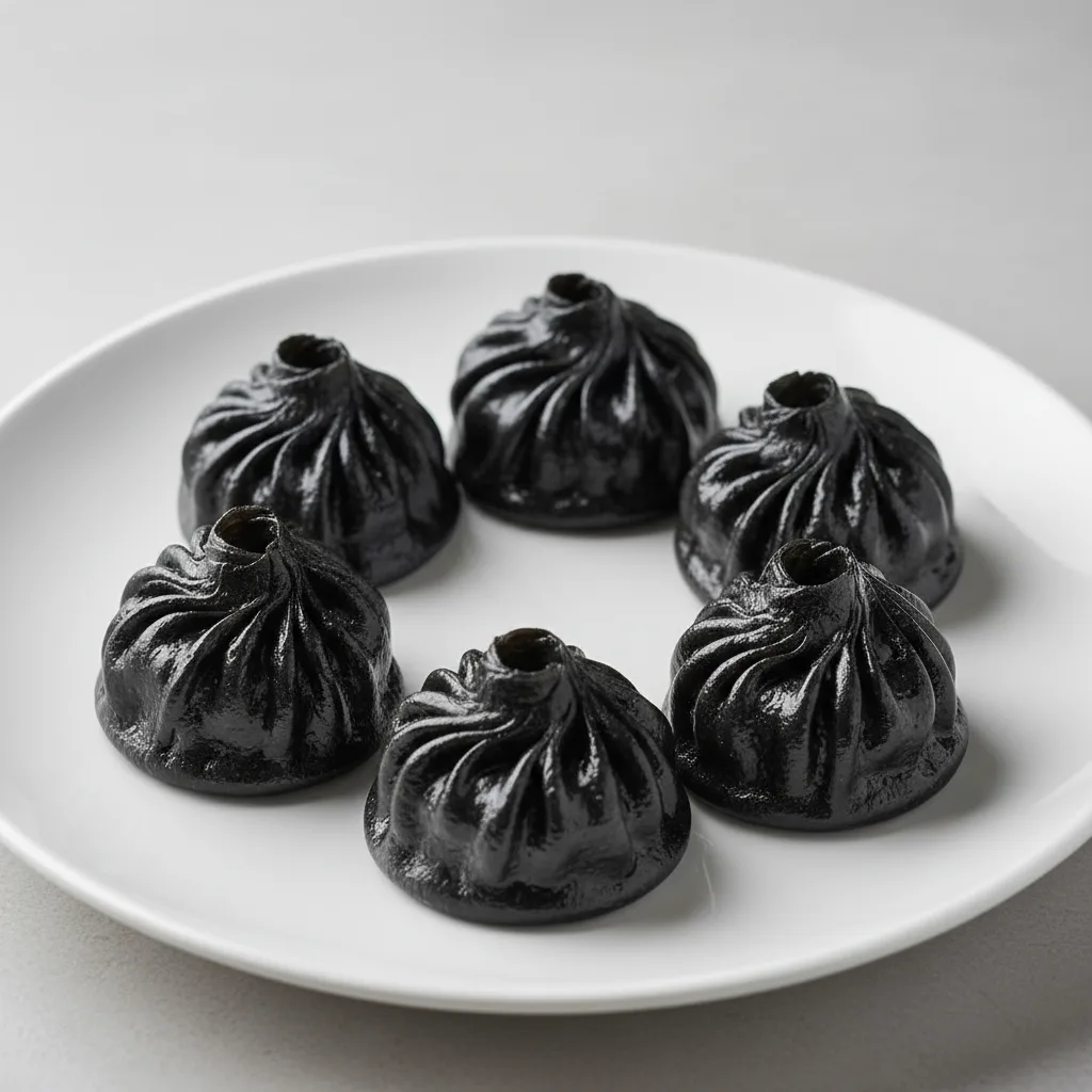 Black Truffle Kurobuta Pork Soup Dumplings (6 Pieces) Black Truffle Kurobuta Pork Soup Dumplings (6 Pieces)
