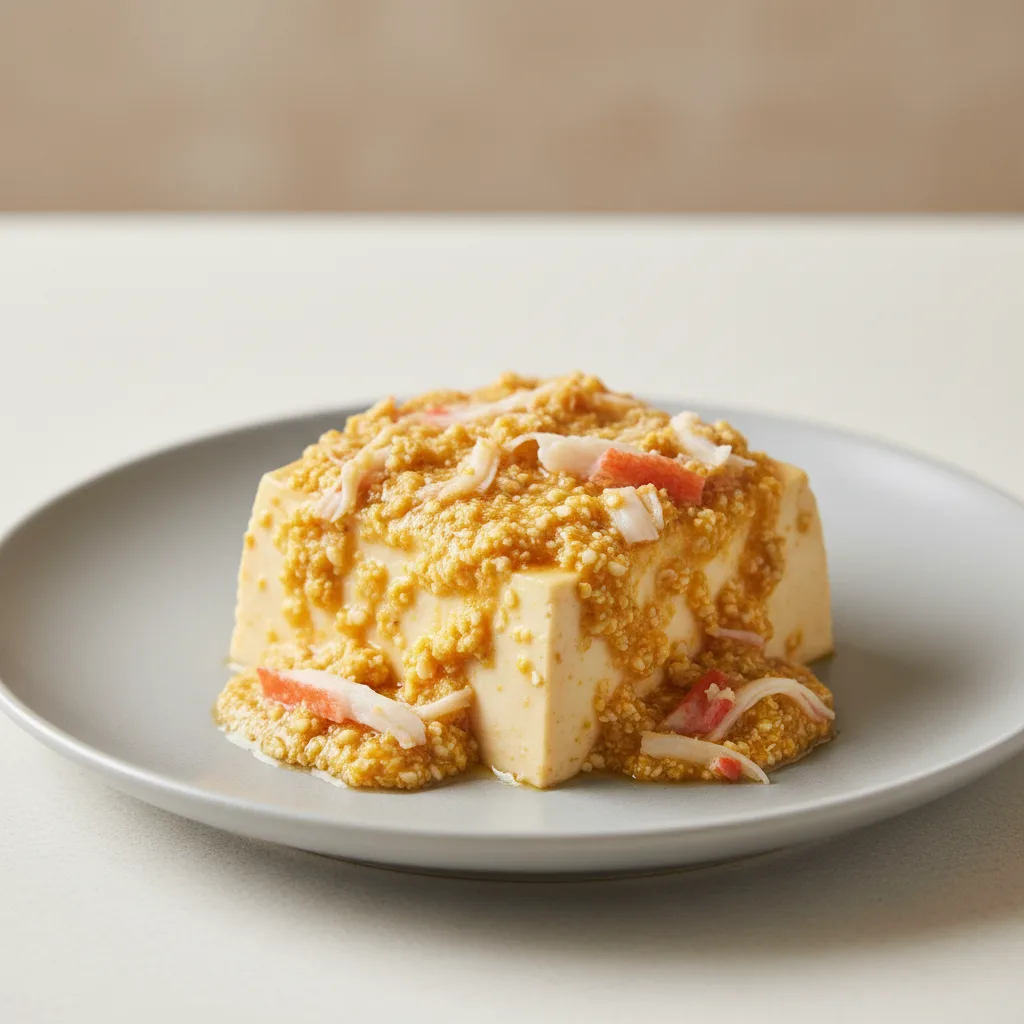 Crab Roe Tofu Crab Roe Tofu