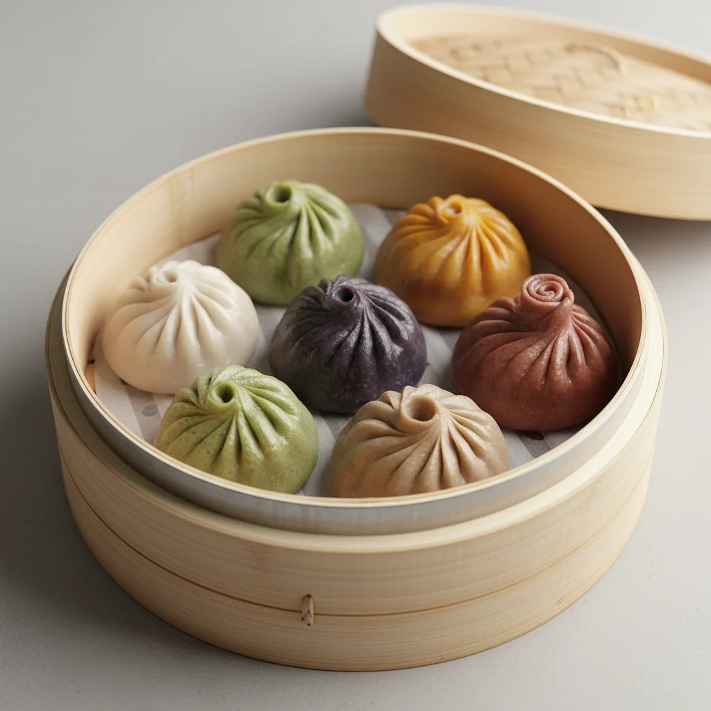 Mixed Basket Xiao Long Bao (7 Pieces) Mixed Basket Xiao Long Bao (7 Pieces)