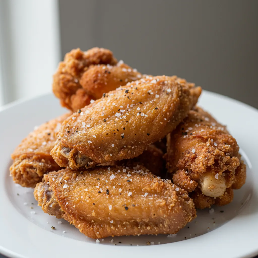 Salt and Pepper Chicken Wings