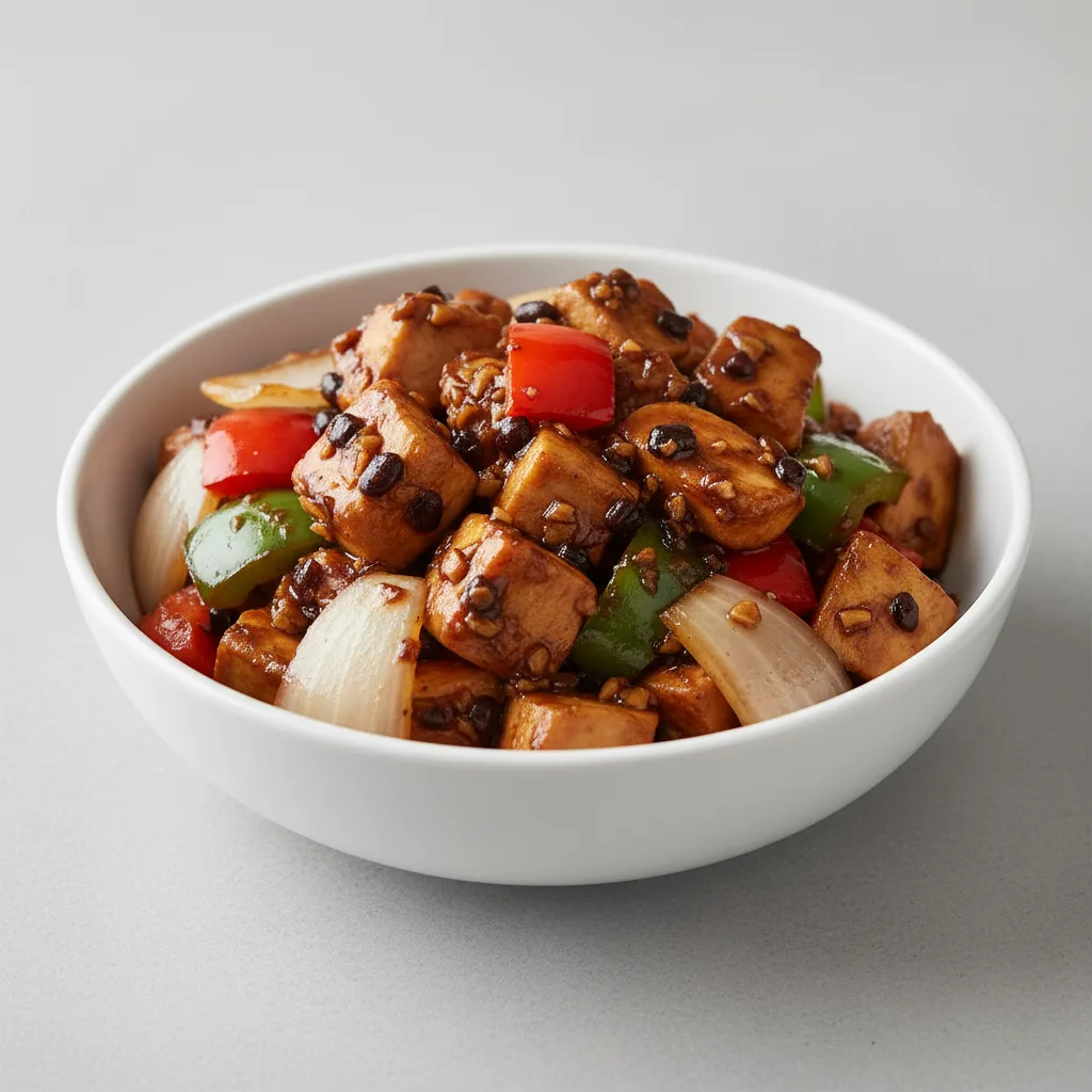 Chicken with Black Bean Sauce