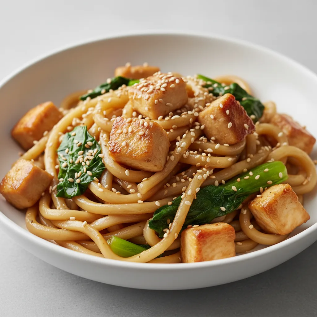 Chicken Fried Udon