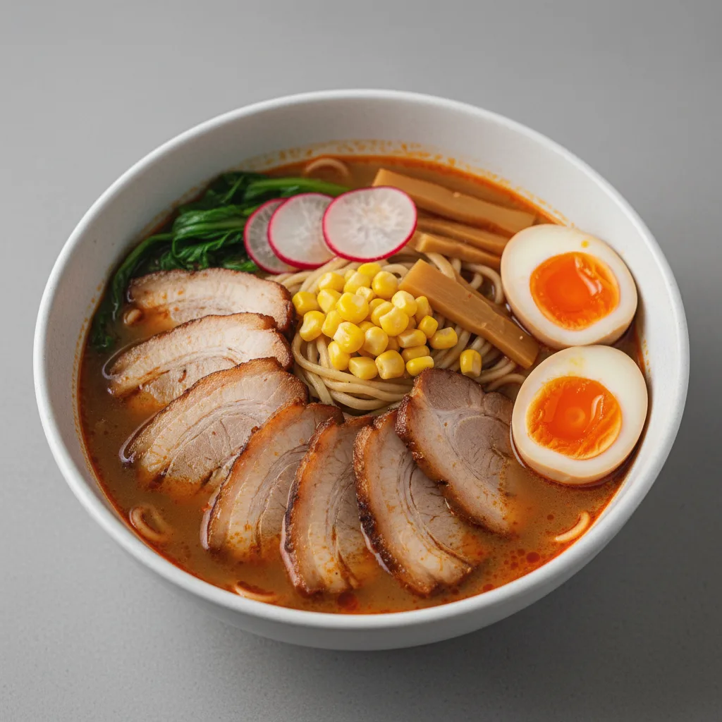 Spicy Roasted Pork Ramen