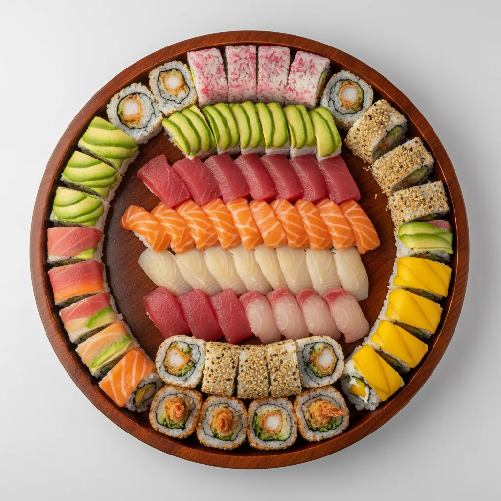 Sashimi and Roll Party Tray