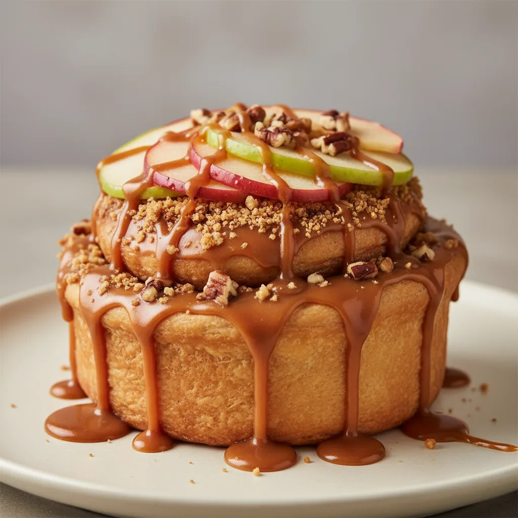 Caramel Apple Pie Roll Caramel Apple Pie Roll