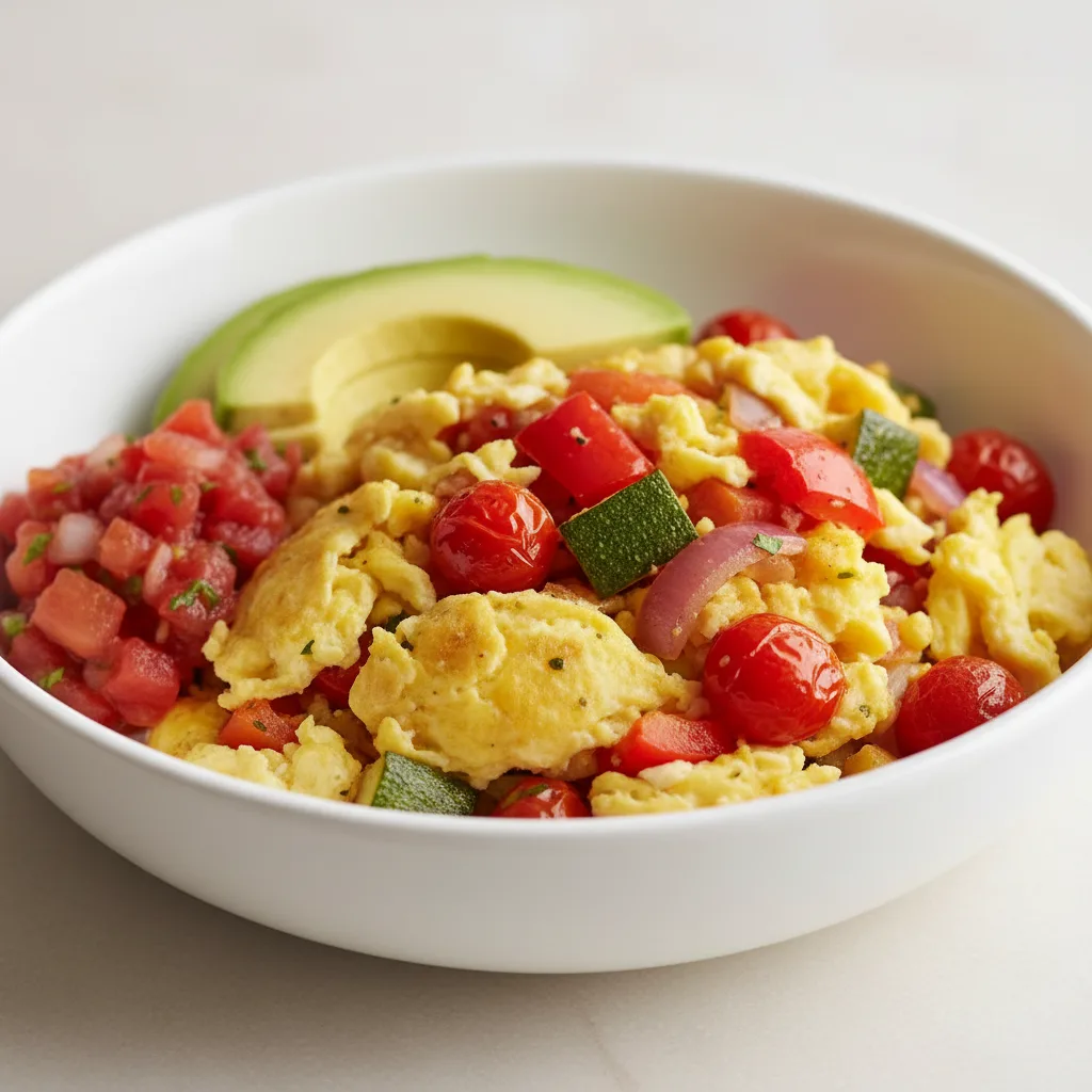 Egg and Veggie Breakfast Bowl Egg and Veggie Breakfast Bowl