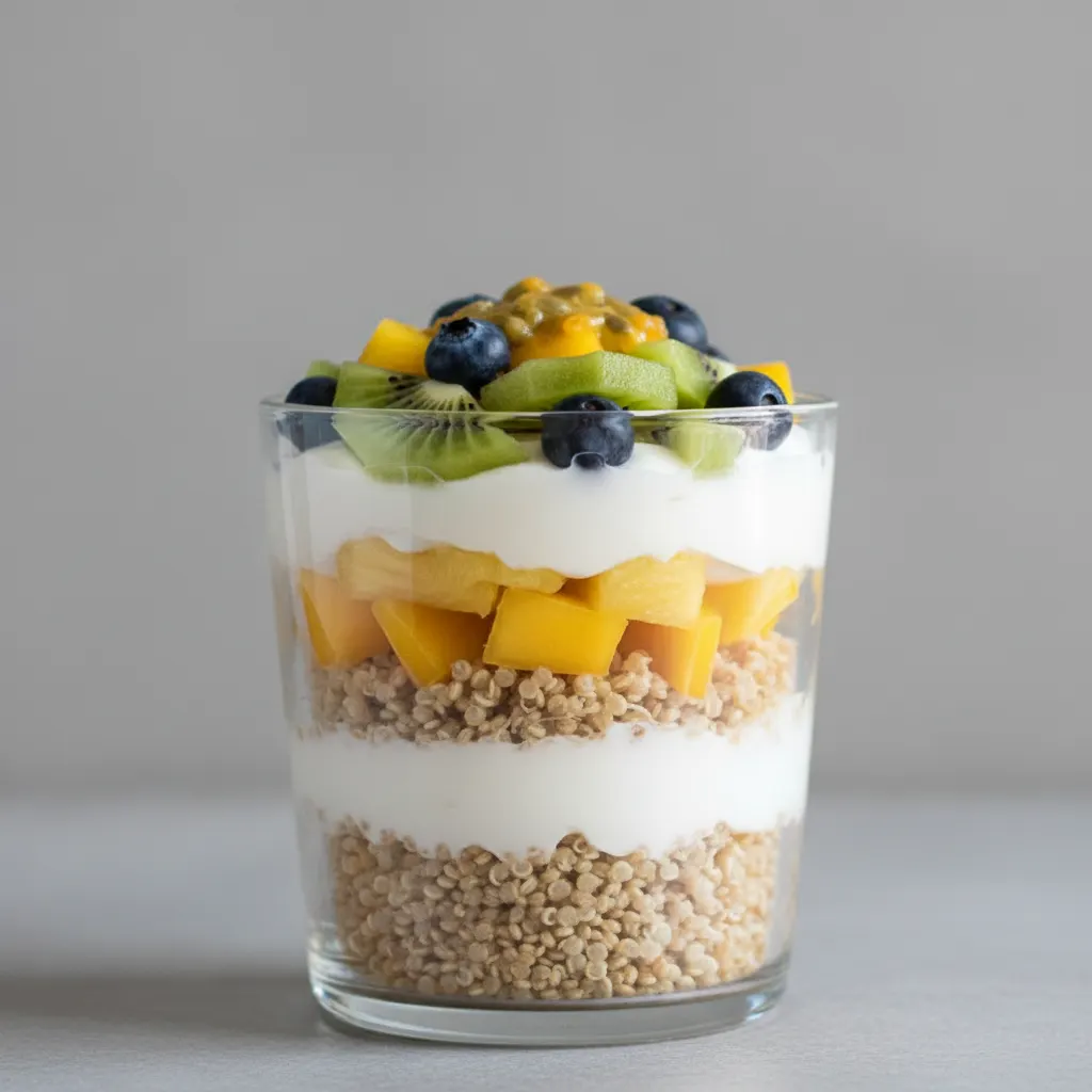Quinoa and Fruit Parfait Quinoa and Fruit Parfait