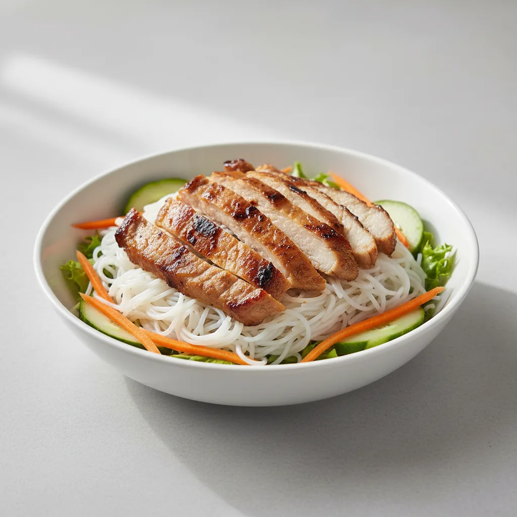 Grilled Pork or Chicken Vermicelli Grilled Pork or Chicken Vermicelli