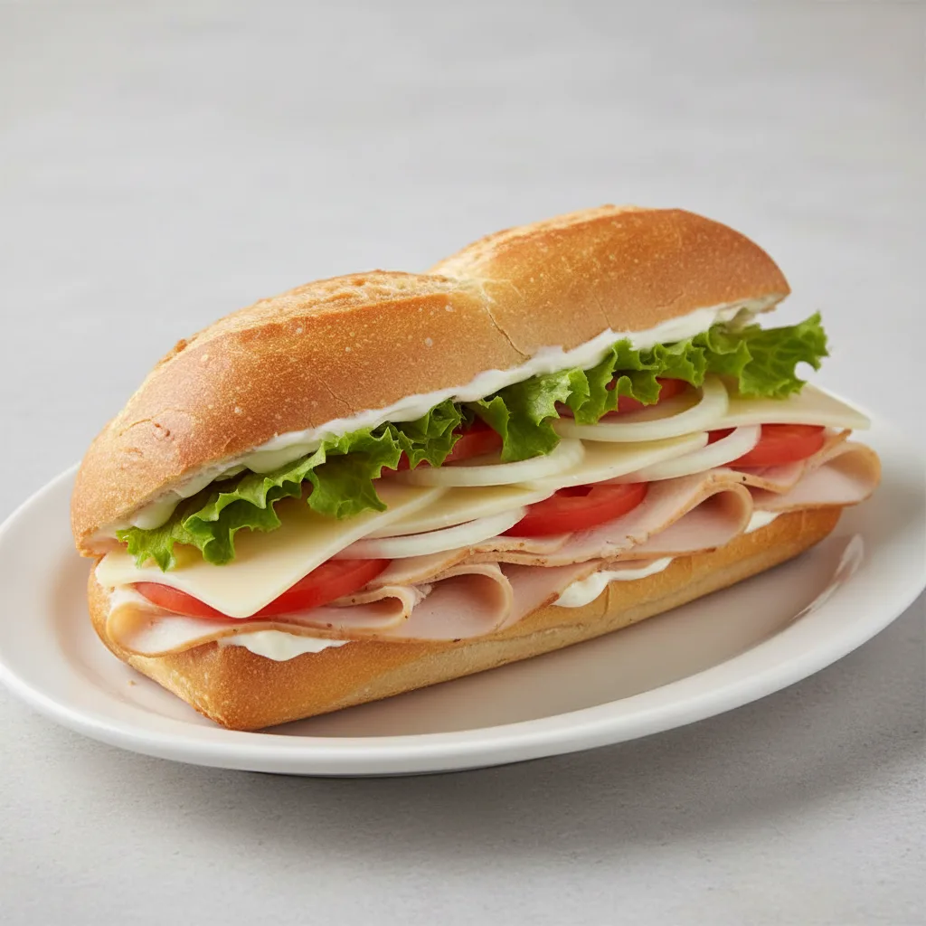 Mayo Turkey and Provolone Cold Sub