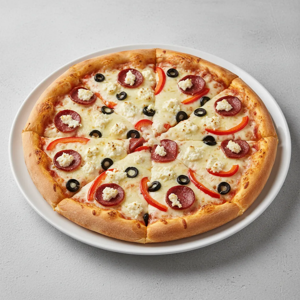 Feta 3 Topping Pizza