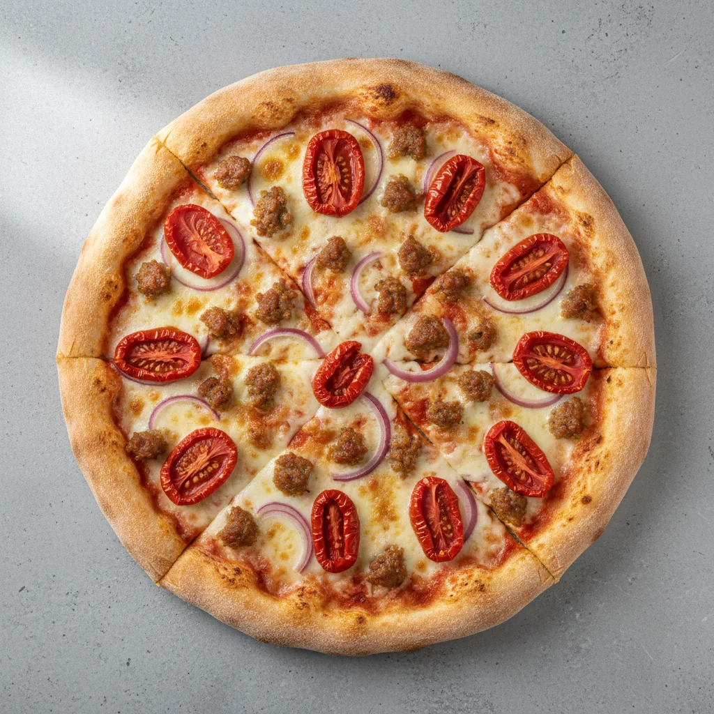 Sun-dried Tomatoes 3 Topping Pizza