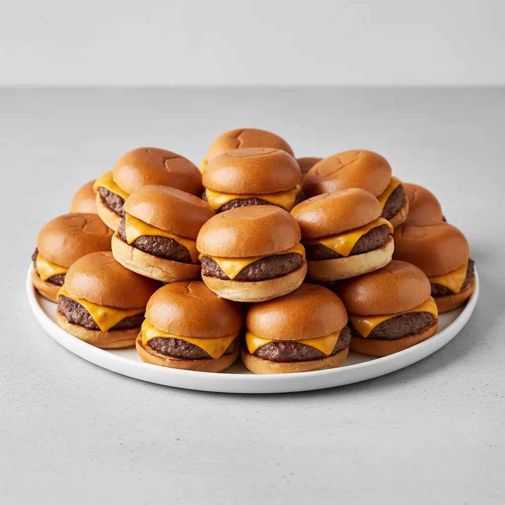 Beef Sliders Platter Beef Sliders Platter