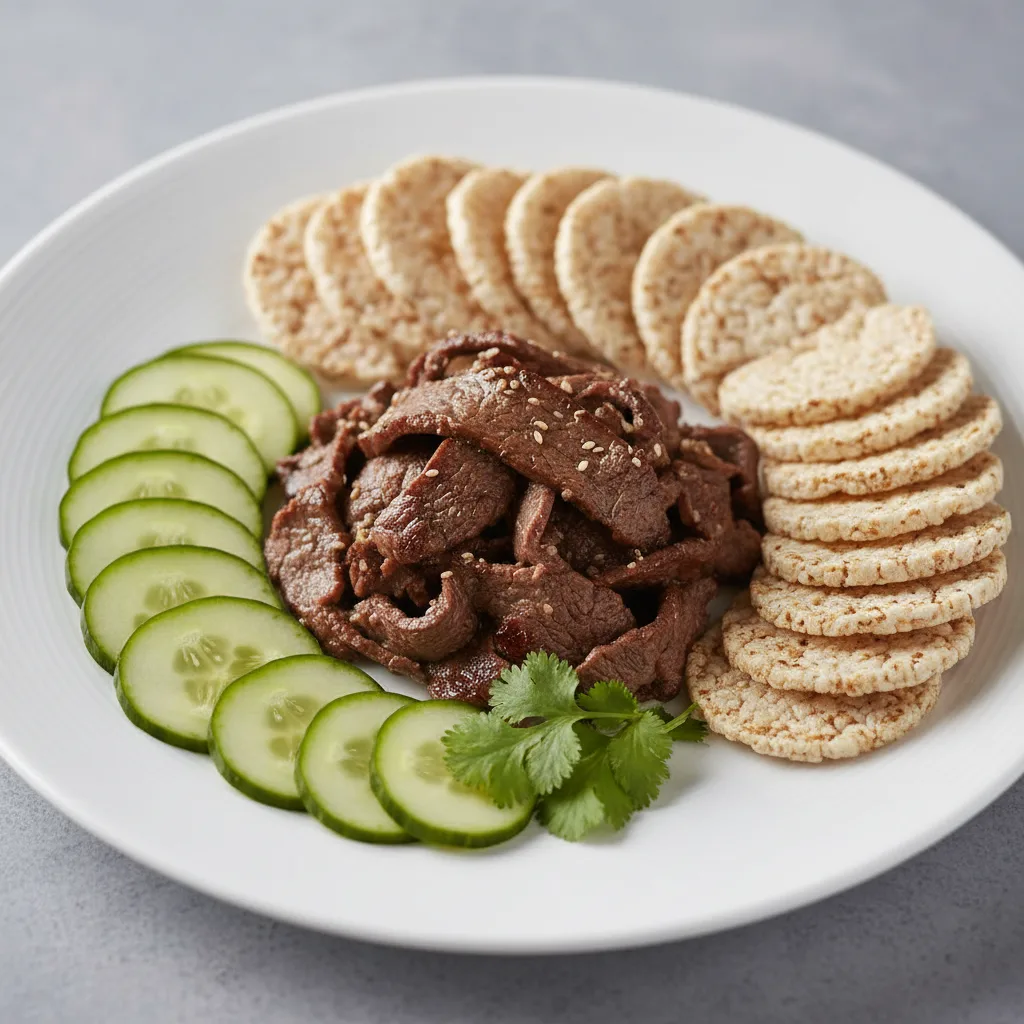 Korean Beef Platter Korean Beef Platter