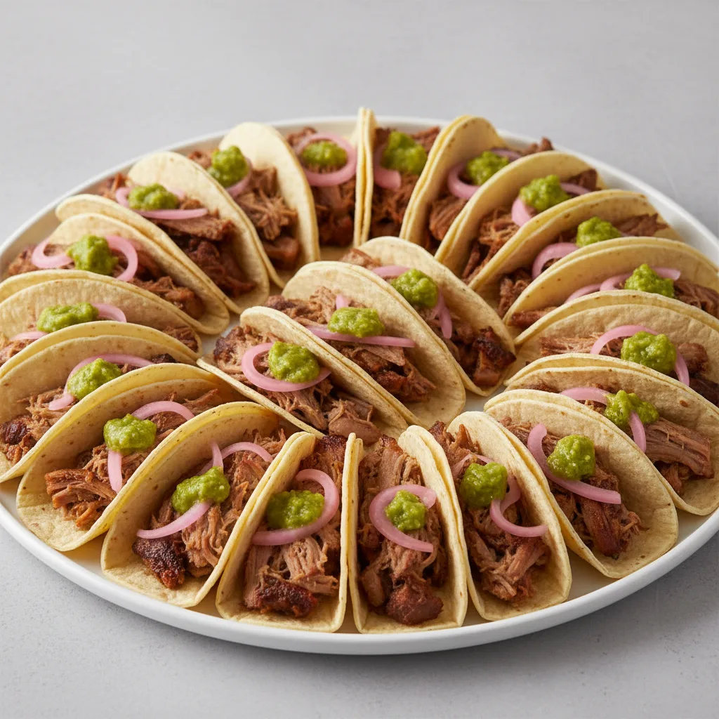 Tacos Carnitas Platter Tacos Carnitas Platter
