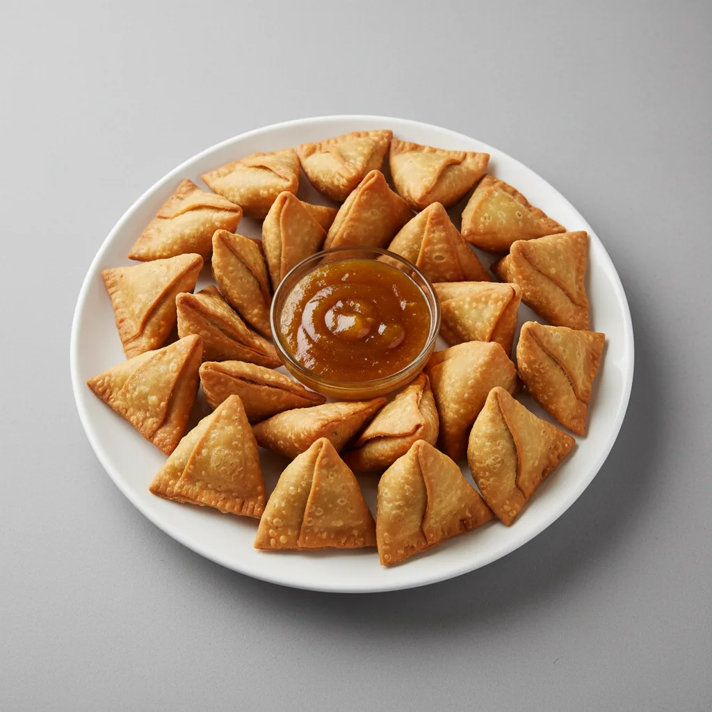 Vegetable Samosas Platter Vegetable Samosas Platter