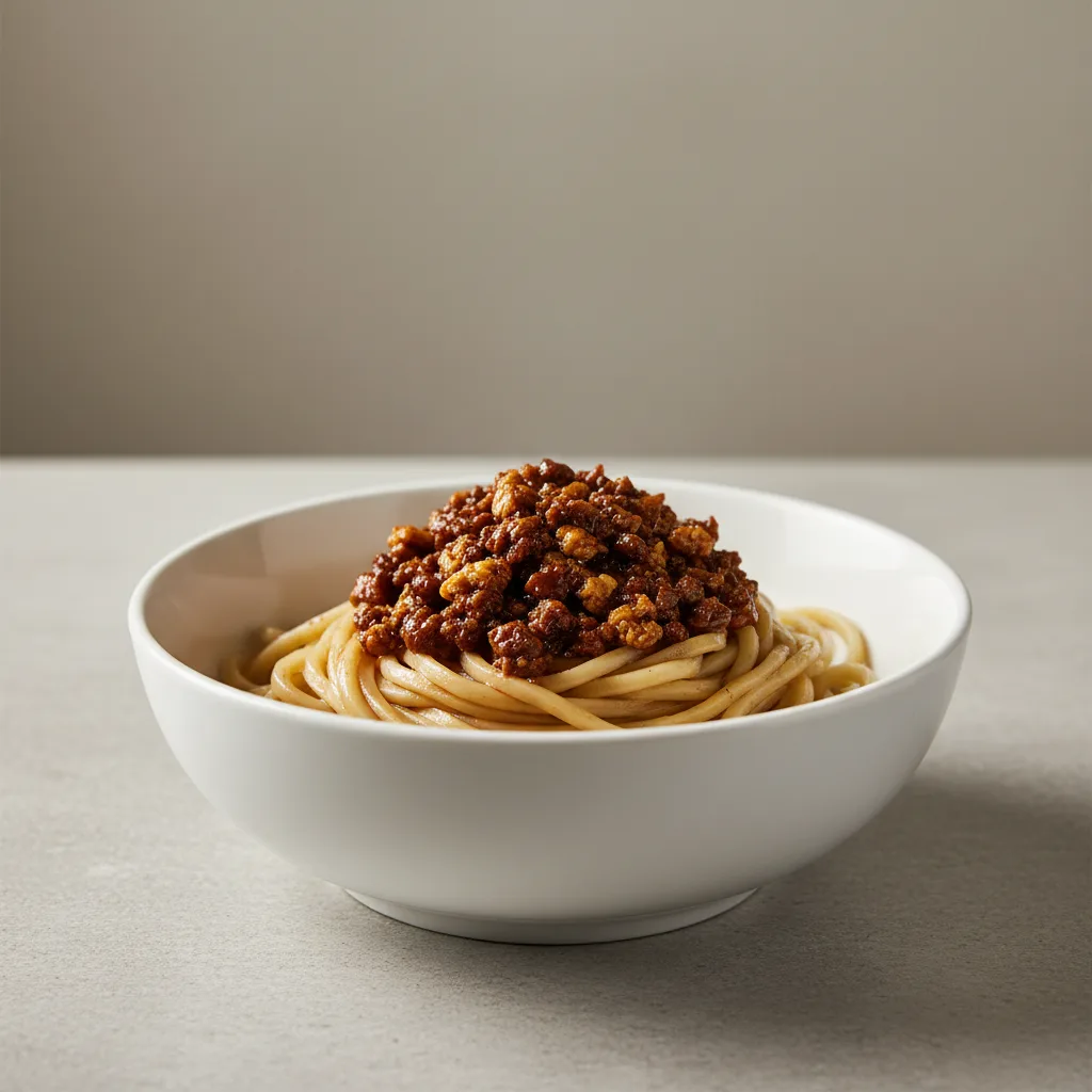 Beijing Bean Sauce Noodles