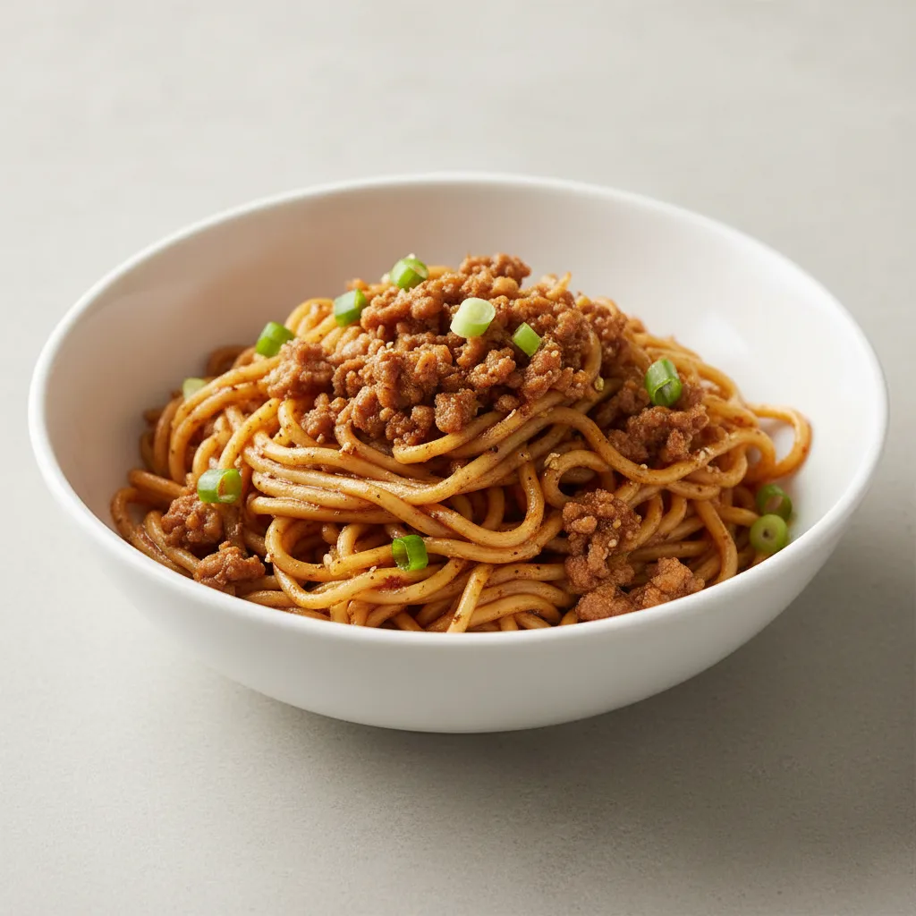 Szechwan Hot and Spicy Dan-Dan Noodle
