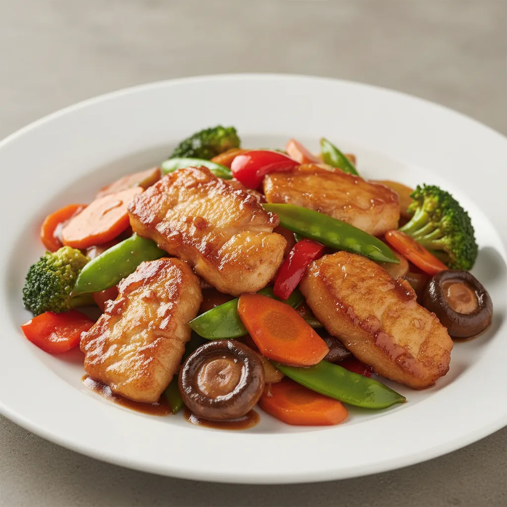 Fish Filets with Vegetables