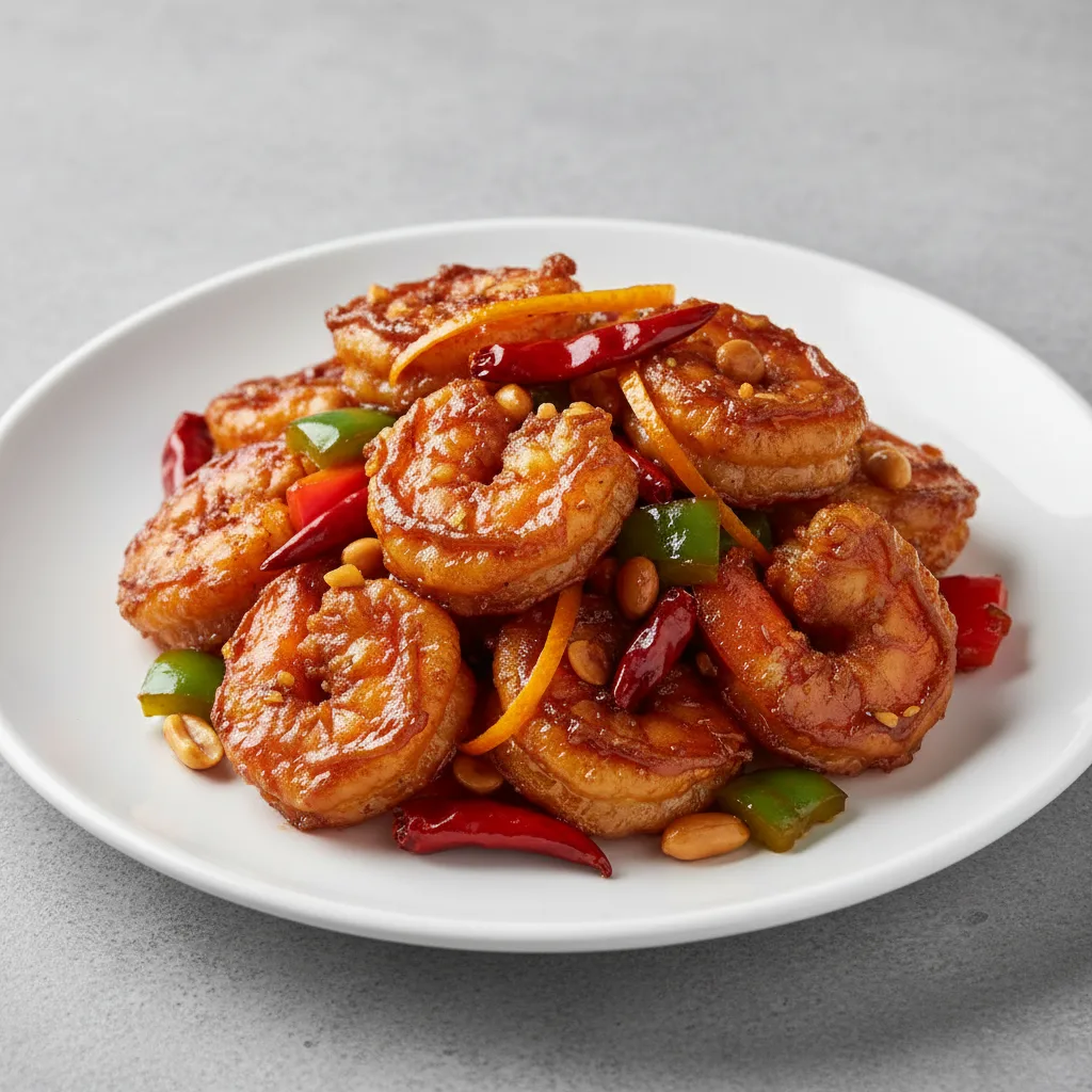 Kung Pao Prawns
